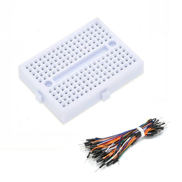 SYB170 170-huls breadboard til hurtig kredsløbsprototyping uden lodning