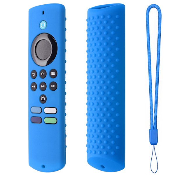 för smart silikonfjärrkontroll för case för Amazon Stick Lite Cover skyddande mjukt skydd Hud Halkfri Dammskydd