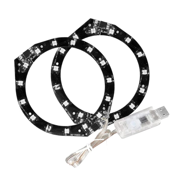 RGB LED Strip lys dekoration til din spillekonsol Passer til PS5 konsol