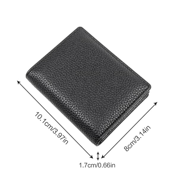 Taskulompakkokorttipidike Litsi Texture Luottokorttipidike Multi-Slot Kukkaro Blue