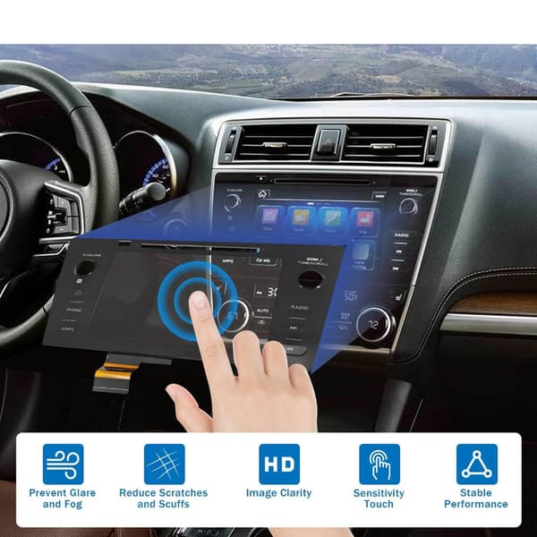 Kosketusnäyttöradio autostereoihin multimedia-navigoinnilla ja LCD-näytöllä