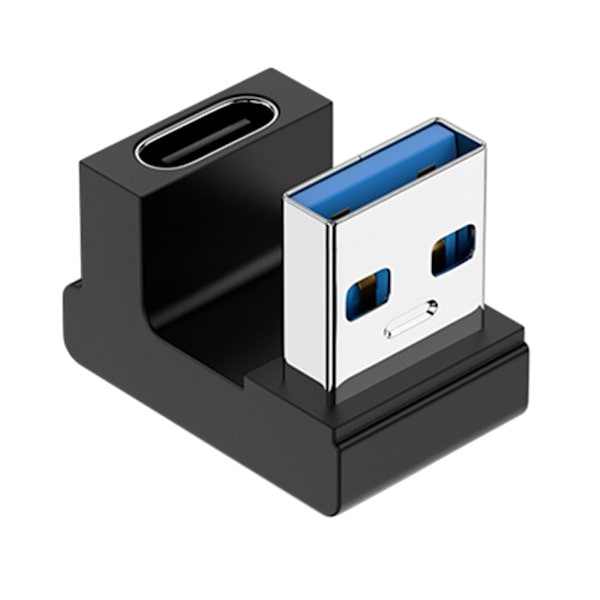 USB 3.0 han til type C hunadapterstik USB 3.0 header 90 grader op og ned