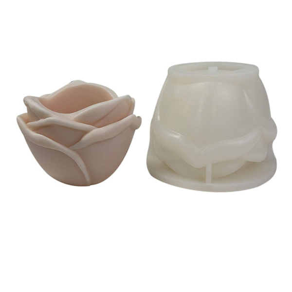 Ruusunmuotoiset betonikukkaruukut silikonimuotti Ruusunmuotoiset mold molds mould kasvien kukkaruukkujen tekemiseen käsin