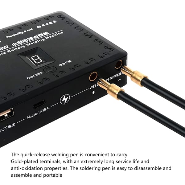 Profesjonell RL-936W Mini Bærbar Batterispotsveiser for Mobiltelefon