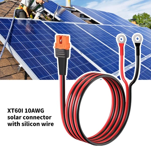 XT60i til O-ringer Terminalkabel 10AWG for Forlenget Batteritid