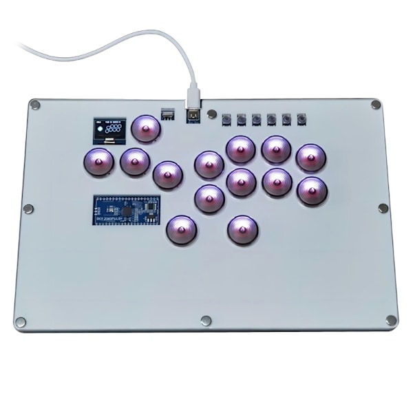 Arcade Joystick Controller Fight Stick Game Controller Mekanisk knap til pc