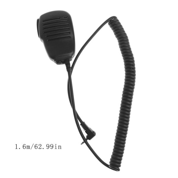 3,5 mm håndholdt højttaler Mic PPT til Yaesu VX-1R VX-2R VX-5R FT-60R VX-150 FT-250