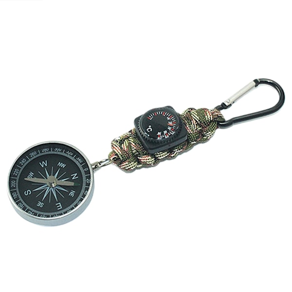 Lomme Snap Hook Kompasser Karabinhage Termometer Camping Backpacking Overlevelse