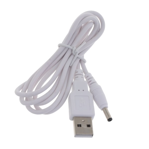 Ersättnings 5V Power USB -kabel Snabbladdning USB med 3,5x1,35mm fatuttag Stöd inte 12 Spänning 1m/2m/3m Längd 1m