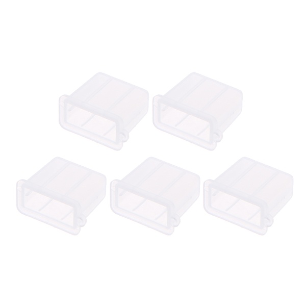 5 kpl / set USB -pölynestopistokkeen tulppa, tyyppi A, cap cover