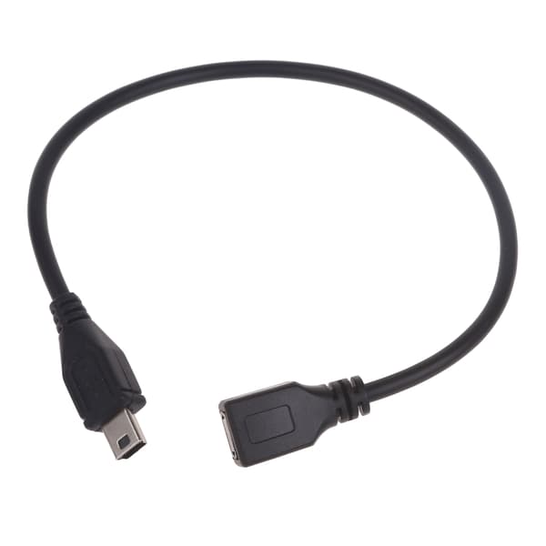 Micro USB til Mini USB Adapter Kabel Micro USB Hun til Mini USB Han forlængerkabel Ladekabel Datasynkroniseringsledning