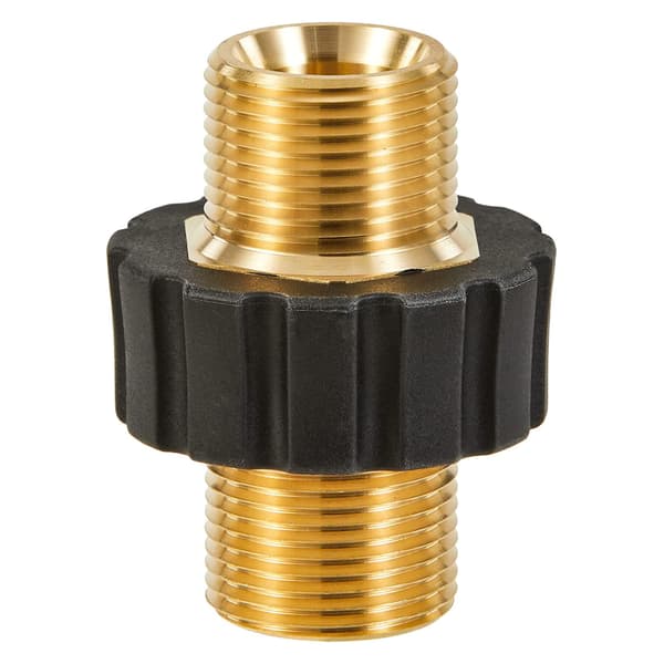 Højtryksrenser Adapter 2 stk M22 14mm Han til M22 14mm Han Drejelig Rustfri