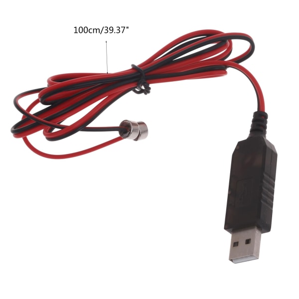 Magnetisk USB -laddningskabel sladd+Typ-C-adapter för 18650 26650 14500 16340 Uppladdningsbara batterier Magnetisk laddarkabel