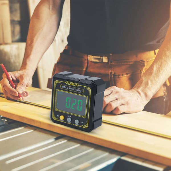 Præcisions magnetisk vinkelmåler inklinometer med LCD-display til træarbejde