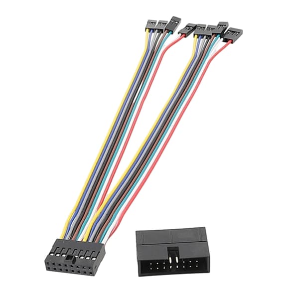 PC Host Power Switching Adapter Kabel for hovedkort PC Host Frontpanelledning