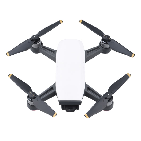 Propellervinge Passar för DJI-Spark- drone Lågt ljud vinge vikbart blad White border