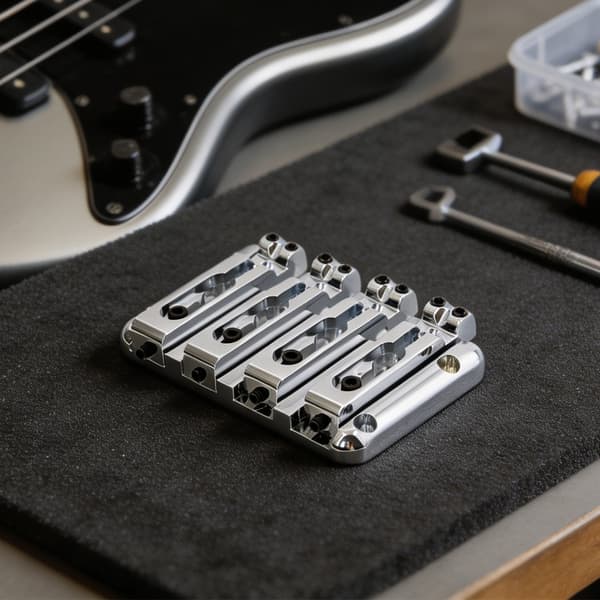 Separate saler 4-strengs bassbroerstatning for optimal resonans