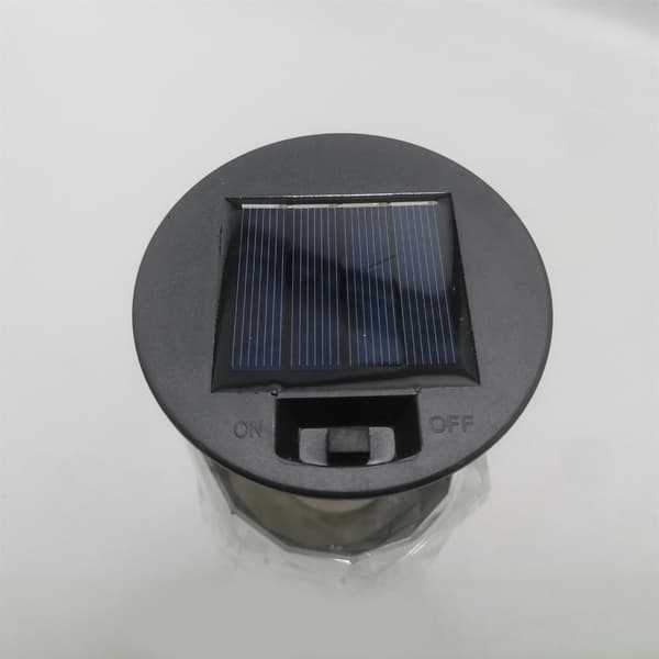 2 stk. Solar Light Erstatning Topp LED Hagelampe Utendørs Terrasebelysning