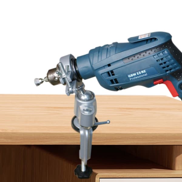 Elektrisk drillstativholder Multifunksjonell brakett for arbeidsklemming