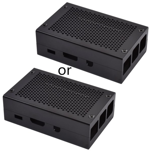 Aluminiumlegering för case Metallhölje för Raspberry Pi 3 Model B Cover 2 B
