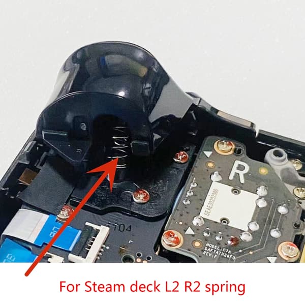 Passer til SteamDeck Konsol Reparationsdele Spillemaskine L2R2 Triggerfjeder