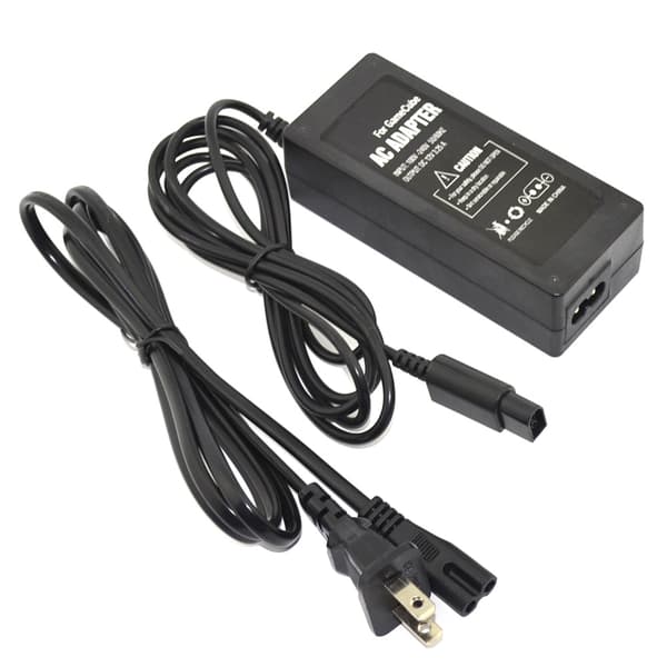 AC 100-240V Adapter Strømforsyning Gamepad Opladerkabel til Game Cube NGC- EU/US