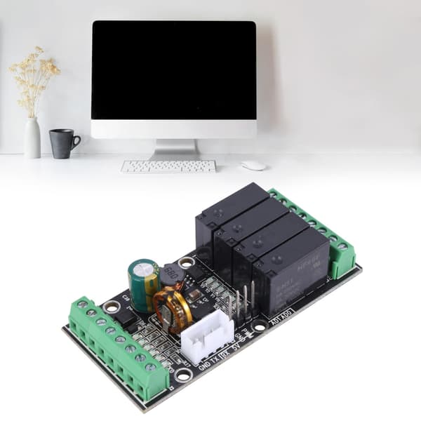 FX2N-10MR Programmerbart kontrollerkort Analog inngang Liten relémodul
