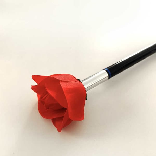 Hurtig Skift Tryllestav til Rose Blomst Magiker Rekvisitter til Scene Illusioner Gimmicks