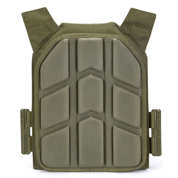 2 st väst kudde dyna väst bräda kropp utrustning väst EVA foder dyna 33x26cm Khaki