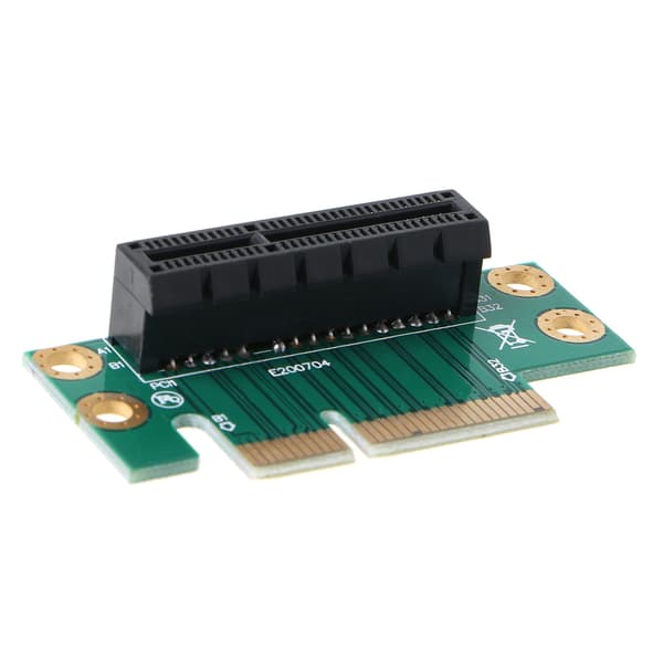 4X Adapter Riser-kort PCI E PCIE X1 till X1 Slot Converter-kort 1U Serverchassi