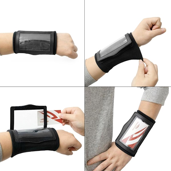 Sports Wristband Playbook Ungdomstræner Tavle Håndled Playbook Black