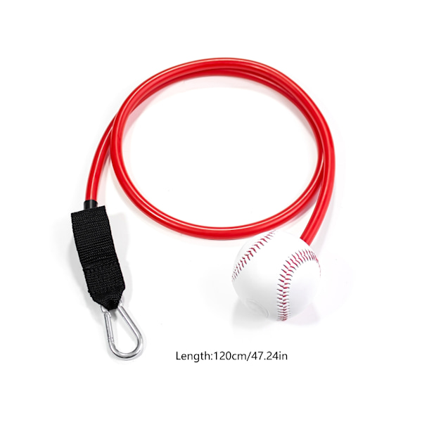 Treningsmotstandsbånd for baseball, treningsbånd for baseballkast Yellow