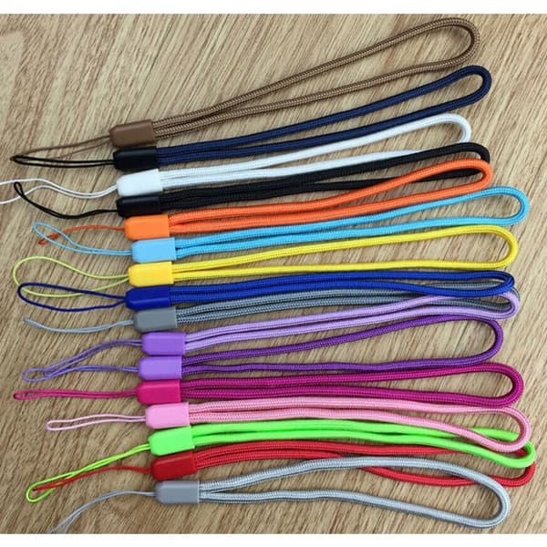 50 stk. fargerike håndleddsstropper i nylon, 19 cm lang håndleddsstropp for USB
