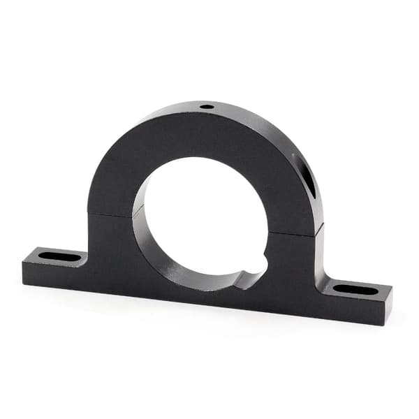 Universal rattstång Nyckeld No Drop Mount Billet 2" hål Borstad underdash Mount River Clamp