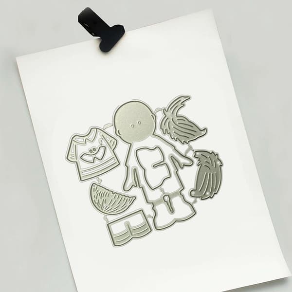 Skæreplader til invitationskort Scrapbooking Prægepapir Dec