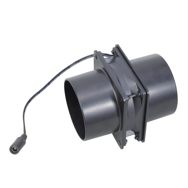 Justerbar hastighed USB-drevet inline kanalventilator 73 mm stik