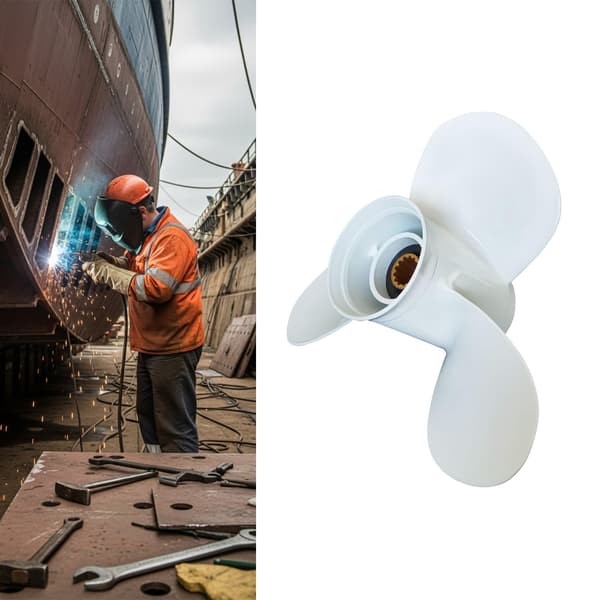 Förbättrad marin propeller förbättrar acceleration och topphastighet
