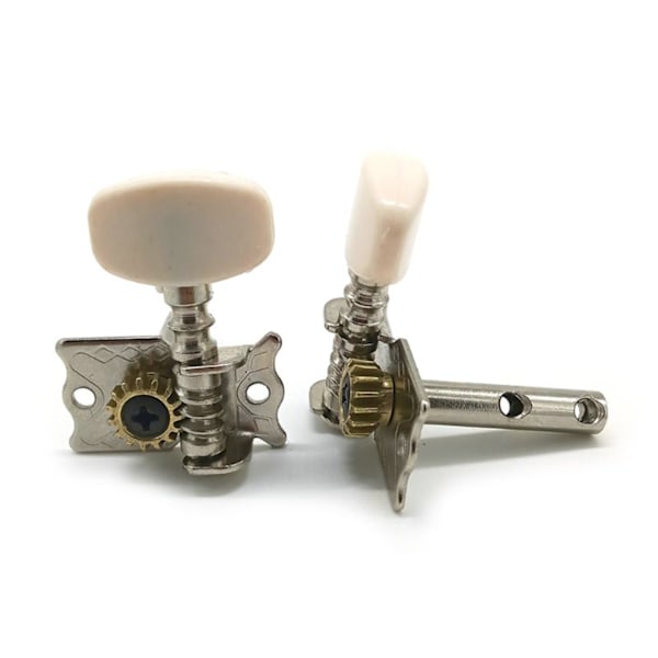 6 stk/pakke 3L 3R Gitarstrengs Tuning Pegs Tuner Maskinhoder Knapper Tuning Nøkler