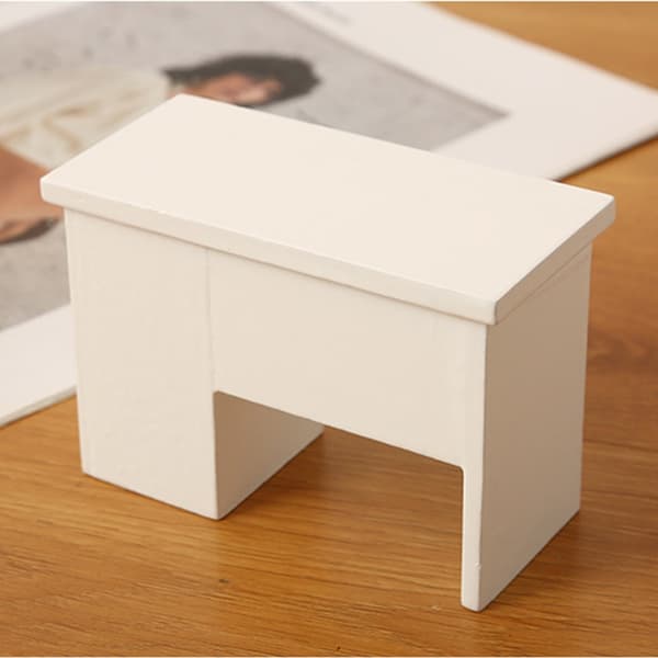 Detaljeret Mini Kontorscene Tilbehør 2-delt Sæt Design Til Kreativ Leg