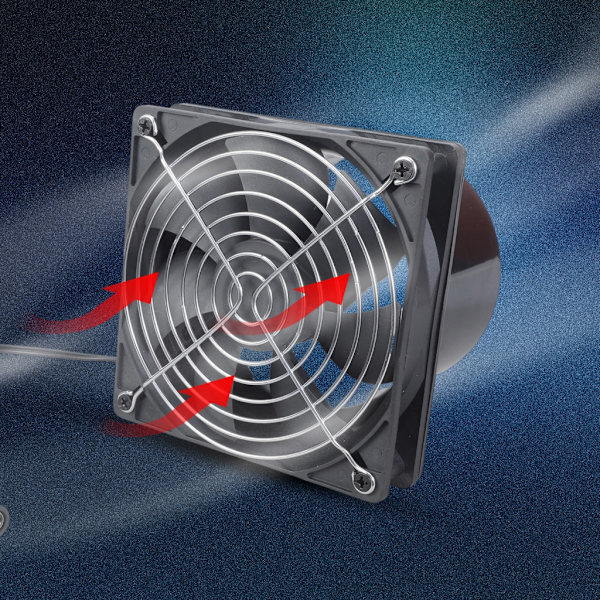12V Inline Kanalventilator Kraftig Ventilationsudsugningsblæser