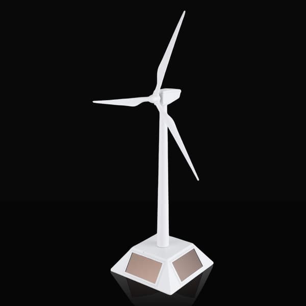 Solcellsdriven Vindkraftverk Modell Byggsats Barn DIY Vinghjul för Barn Present