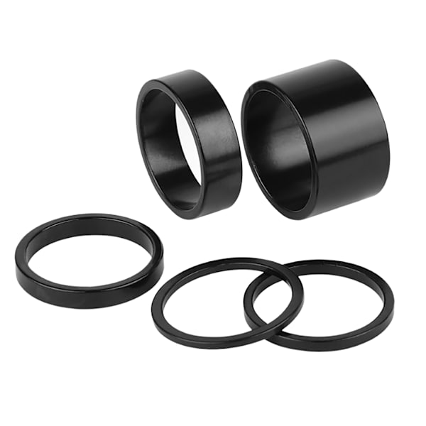 Headsetspacere i aluminiumslegering til cykler, forgaffel, headset, frempindsspændeskiver 2 3 5mm