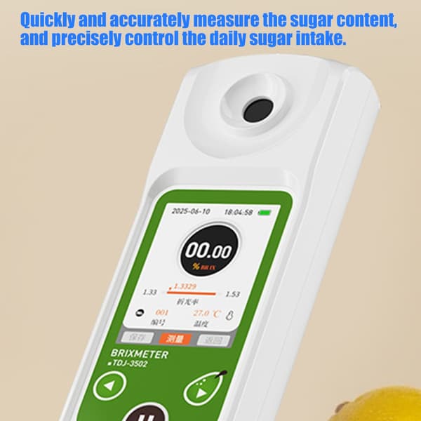 °Bx Meter Digital Refraktometer til test af sødme i vandmelon og appelsin
