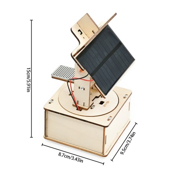 Træ Solar Tracking Læringsmodel til Klasseværelsesaktivitetstid