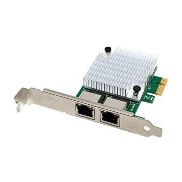 RTL8111F PCIe Gigabit Networks IEEE802.3 PCIExpress X1 1000 Mbps Desktop Ethernet Adapterkort 2 portar