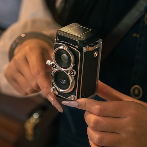 Nostalgisk Mini Digitalkamera Videoopptaker Kamera For Gatefotografering