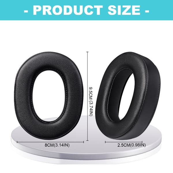 Hörlursöronkuddar svettresistenta för MDR-1000X WH-1000XM2 Reservdel