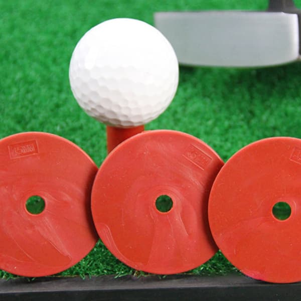 5 stk. Gummi Golf Tees Indendørs Udendørs Træning Golfboldholder til Driving Range