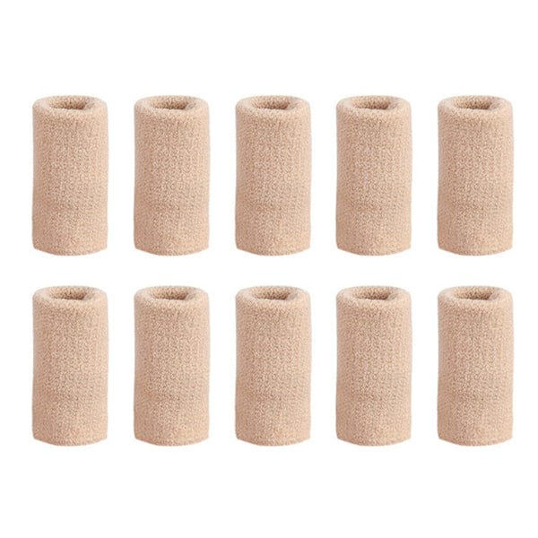 10 kpl sormen tukea peukalon hihat sormen hihat suojat urheilu sormen hihat Black