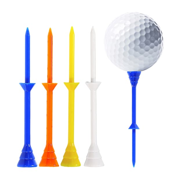 10 st Golf Tees Lågt Motstånd Slott Golf Tees Golf Basstöd Tees Set